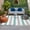 Gray turquoise, variant on Purple Navy Blue Striped Outdoor Rug 4x6 Ft, Non Slip Washable Area Rug, Farmhouse Stripe Art Patio Rugs Carpet Runner, Large Floor Mat for Indoor/Outdoor Deck Porch Camping