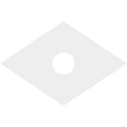 thumbnail image 4 of 34"W x 22 5/8"H x 6"ID x 12"C x 1"P Diamond Architectural Grade PVC Contemporary Ceiling Medallion, 4 of 11