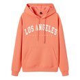 thumbnail image 3 of Women Casual Fashion Letter Print Hoodie Graphic Drawstring Pullover Preppy Sweatshirt Sleeve Hoodie Long Zip up Hoodie Women Fall Sweatshirts Graphic Sweatshirts Hoodies Women Loin Hoodies Casual, 3 of 3