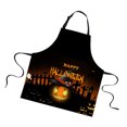 thumbnail image 1 of Delantal de Halloween delantal de halloween sin mangas impermeable babero unisex delantal feliz halloween b Fanmusic Delantal de Halloween, 1 of 6