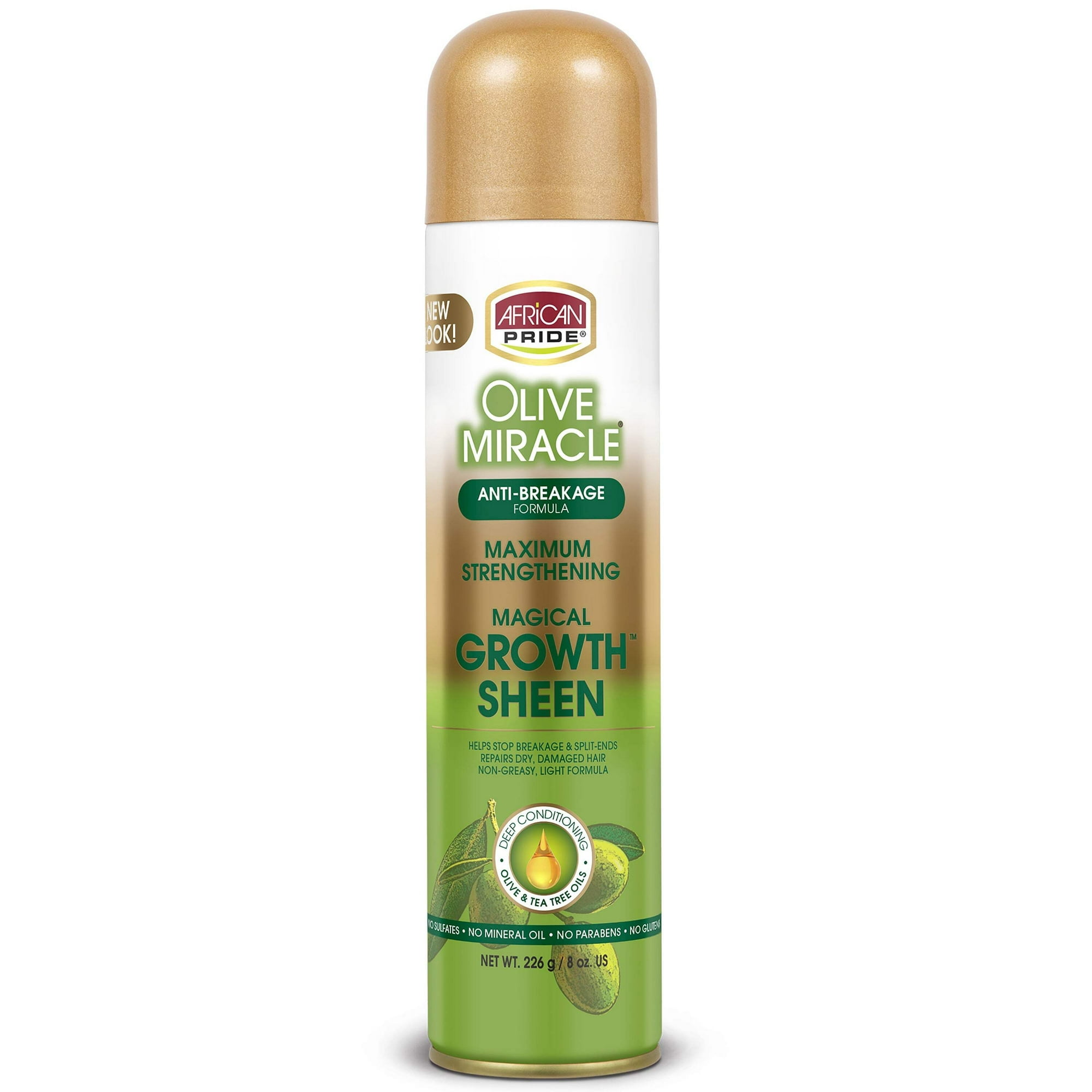 African Pride Olive Miracle Anti-Breakage Braid Sheen Spray - View #7