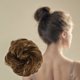 thumbnail image 4 of Pieza de pelo de moño desordenado, moño de pelo desordenado, piezas de pelo de moño sintético rizado Natural para mujeres, 4 of 6