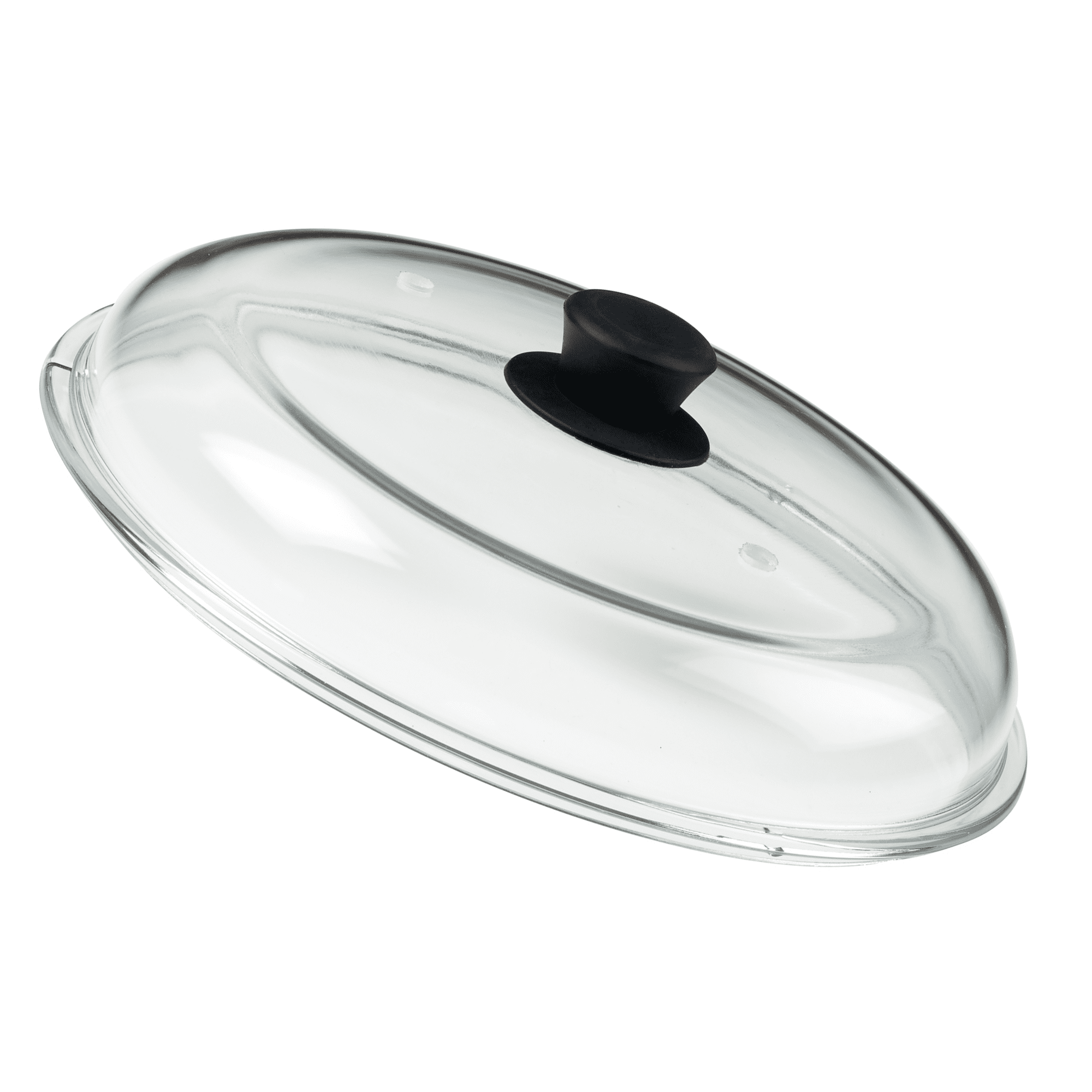 Bezrat Microwave Glass Plate Cover | Splatter Guard Lid with Easy Grip