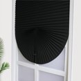 thumbnail image 7 of Vertical Pleated Blinds Fabric Shade Pleated Curtain Instant Temporary Privacy Blinds Roller No Drilling Temporary Pleat Paper Blinds Window Shades, 7 of 7