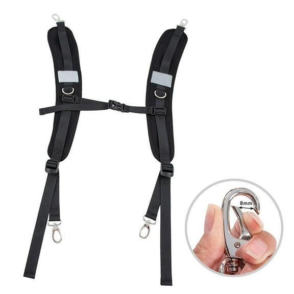 Adjustable Backpack Strap Replacement Padded Shoulder Straps for Backpack