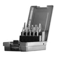 thumbnail image 1 of 10pcs Archivos rotativos de carburo Accesorios de vástagos de 1/4 "para talla de metal con caja de almacenamiento resistente multipropósito, 1 of 8