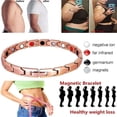 thumbnail image 2 of Paquete De 2/4 Pulsera Magnética De Drenaje Linfático Para Hombres Y Mujeres, Pulsera Magnética De Desintoxicación Linfática, Pérdida De Peso, Cuidado De La Salud ANGGREK Otros, 2 of 8