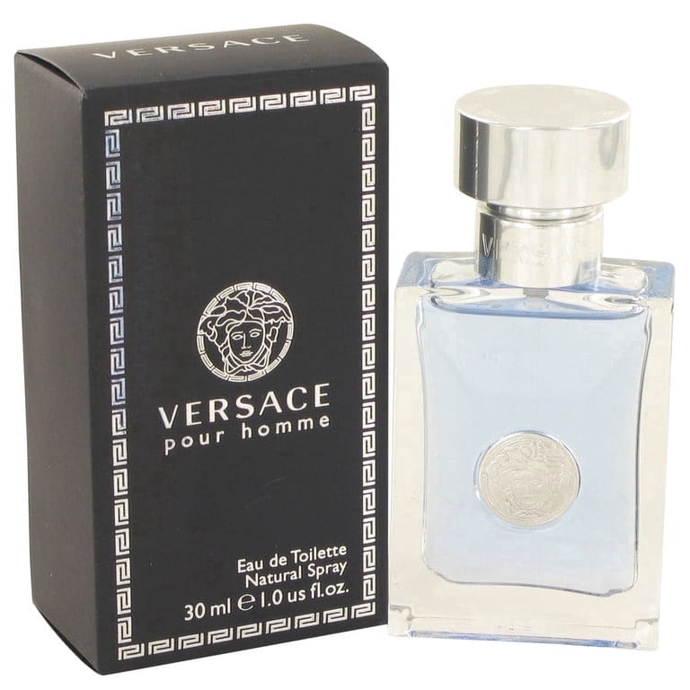 Versace Pour Homme Eau de Toilette Spray for Men, Woody Citrus