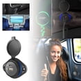 thumbnail image 2 of Oliegs Heated Blanket Stay Connected : Versatile USB Featuring Fast Charge Technology & Elegant Design All Vehicles! Chocolate, 2 of 5