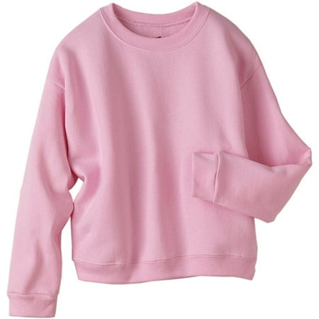Hanes - Girl's StayClean Crewneck Sweatshirt