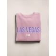 thumbnail image 3 of Las Vegas Usa Sports Style Sweatshirt Women -Image by Shutterstock, Female x-Large, 3 of 4