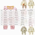 thumbnail image 3 of CAUYDY 2T 3T 4T 5T Little Kids Girl Photoshoot Outfits Baby Pajamas Fall Winter Long Sleeve Shirt and Pants 2Pcs Cute Set Toddler Sleepers for Girls Sizes 3-4 Years,Pink, 3 of 6