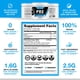 thumbnail image 5 of Polvo preentrenamiento Honey Badger Keto Vegan 30 porciones, 5 of 5