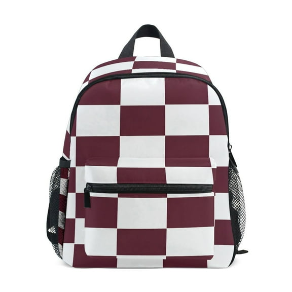 ALAZA Checkered Plaid-a9 School Backpack Small Bookbag Mini Bags