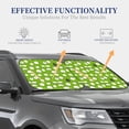 thumbnail image 4 of Saiise Funny Sheep Doing Yoga for Foldable Car Sun Shades (2-Pack) Offer Sun Protection with an Easy-fold Design for Convenient Windshield Shading-Large, 4 of 6