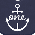 thumbnail image 4 of Inktastic 1st Birthday Anchor Nautical Boys or Girls Baby Bib, 4 of 4
