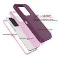 thumbnail image 4 of Tekcoo Shockproof Heavy Duty Cell Phone Case for Samsung Galaxy S20 5G 2020, Burgundy, 4 of 8