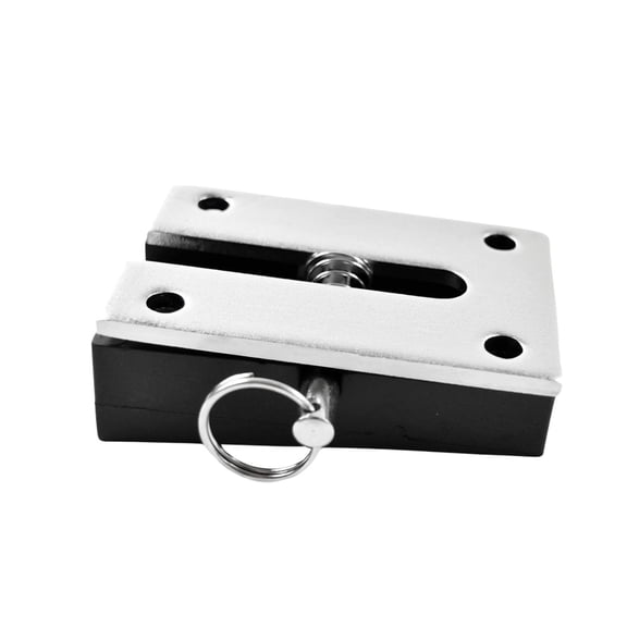 MARINE CITY 304 Stainless Steel & Nylon Quick Release Vertical Transom Mounting Bracket - Sturdy, Durable, Functional Design for Sport Diver Ladder, Boat, Marine, Yacht 3-3/4 x 2-1/2 Inches