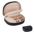 thumbnail image 2 of Small Jewelry Organizer Box 2 Layer Mini Jewelry Organizer for Necklace Earings Hair Ties, 2 of 2
