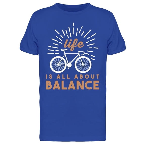 Cycle Wheel Silhouette Tee Men's -Image by Shutterstock