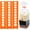 Orange, variant on BrightD - Bread Bag Clips, Reusable Food Storage Clips, Fresh Keeping Plastic Sealing Clips, 100 Pack 7/8 x 7/8 inch, for Bread Snack Bags Kitchen Food Storage  (Yellow)