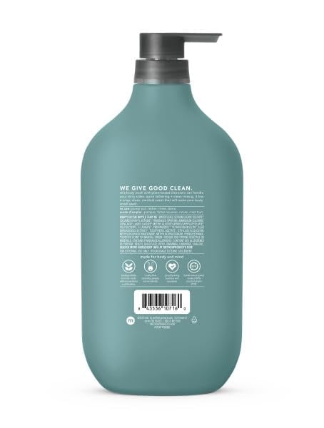 Method 3 Scent Body Wash Pack, 1 Simply Nourish, 1 Pure Peace, 1 Sea + Surf, 28 oz each (Variety Pack)