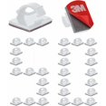 thumbnail image 1 of 50 clips para cables adhesivos 3M duraderos, organizador de cables, organizador de cables, 1 of 4