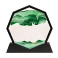 thumbnail image 3 of Vikakiooze Octagonal Flowing Sand Painting, Creative Art Sand Painting Living Room Ornaments Bedroom Desktop Decorative Ornaments, Octagonal Hourglass Painting Gift (10ML), 3 of 6
