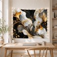 thumbnail image 4 of Floral Arrangement on Marble Tapestry Wall Hanging, 4 of 6