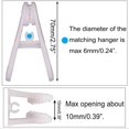 thumbnail image 4 of PEACNNG Clearance 10Pc Colorful Storage Hook Clips  10Pc Colorful Storage Hook Clips Securing Clip Clearance Sale, 4 of 9