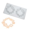 thumbnail image 1 of CAIROYAR Molde de silicona para copos de nieve navideños, para tartas, galletas, chocolate, repostería, manualidades, P9, 1 of 7