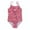 ZD Hot Pink, variant on Summer Toddler Girls Cartoon Prints Ruffles 1 Piece Swimwear Beach Onesie Swimsuit Bikini,Size L