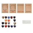 thumbnail image 2 of ZLKMQM 40 Pack Prefilled Valentines Cards with Heart Shaped Gems Crystals Rocks, Funny Candy Alternative Gifts for Boys Girls Classroom School Valentine Exchange Parties, 2 of 4