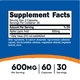 thumbnail image 2 of Nutricost Alpha Lipoic Acid 600 Mg 30 Servings 60 Cápsulas, 2 of 2
