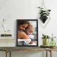 thumbnail image 6 of Premium Ebony Solid Wood Picture Frame, 11" x 14", 6 of 7