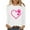 White, variant on MuZeFu Long Sleeve Shirts for Women&nbsp; Women's Casual Printed Round Neck Long Sleeved Top