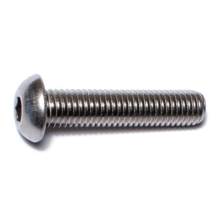 

10mm-1.5 x 45mm A2 Stainless Button Head Hex Socket Cap Screws (2 pcs.)