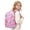 Pink, variant on Lightweight Large Capacity Gradient Backpack for Students Stylish School