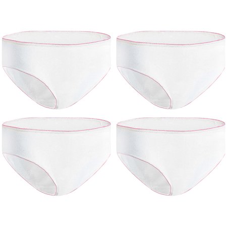 

4Pcs Comfortable Underwears Female Disposable Underwears Women Panties