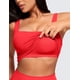 thumbnail image 3 of Top Corto CRZ YOGA Butterluxe Cuello Cuadrado Rojo XL, 3 of 6