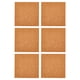 thumbnail image 2 of Juego De Posavasos Cuadrados De 6 Piezas Posavasos De Corcho De Madera Posavasos De 10X0.2Cm Adecuado Para El Hogar Restaurante Oficina Jormftte 2034063, 2 of 7