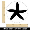 thumbnail image 2 of Starfish Solid Tropical Beach Self-Inking Rubber Stamp Ink Stamper - Brown Ink - Small 3/4 Inch, 2 of 7
