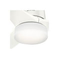 thumbnail image 4 of Hunter Symphony 54" Smart Home WiFi Controlled Ceiling Fan w/ LED Light, White, 4 of 6
