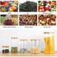 thumbnail image 3 of A glass food storage jar with airtight bamboo lid for tea, coffee, spices, etc. 6.5cm*20cm + bamboo lid 550ml, 3 of 3