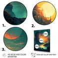 thumbnail image 3 of DESIGN ART Designart "Futuristic Dreams I" Space Wall Art For Living Room 12 in. wide x 20 in. high, 3 of 5