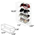 thumbnail image 3 of Organizador de gafas de sol Tasybox acrílico transparente con 4 cajones, 3 of 7