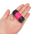 thumbnail image 4 of Unique Bargains 2.1' Mini Rechargeable LED Keychain Flashlight USB Charging 3 Pack Bright Pink, 4 of 6