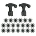 thumbnail image 4 of Oubit Golf Spikes Replacement,20PCS Golf Spikes Replacement Golf Replacement Spike Cleats Golf Shoe Spikes Replaments Optimal Efficiency, 4 of 8