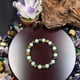 thumbnail image 5 of Pulsera de Cristal Ojo de Tigre Piedra Cristal Verde Piedra Cristal Blanco Hecho a Mano Línea Elástica Pulsera de Moda, 5 of 6
