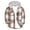 Brown, variant on Plaid Hooded Long Sleeve Jacket for Boys and Girls, Soft Brushed Flannel, Front Pocket, Button Closure, Fall Winter Casual Outerwear